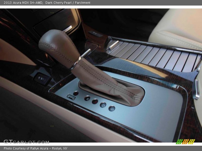 Dark Cherry Pearl / Parchment 2013 Acura MDX SH-AWD