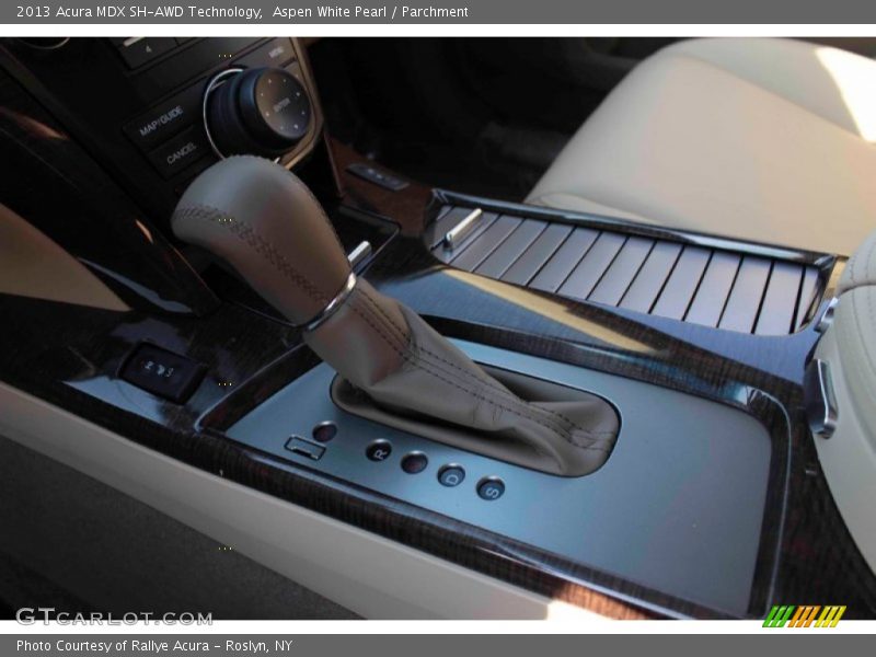 Aspen White Pearl / Parchment 2013 Acura MDX SH-AWD Technology