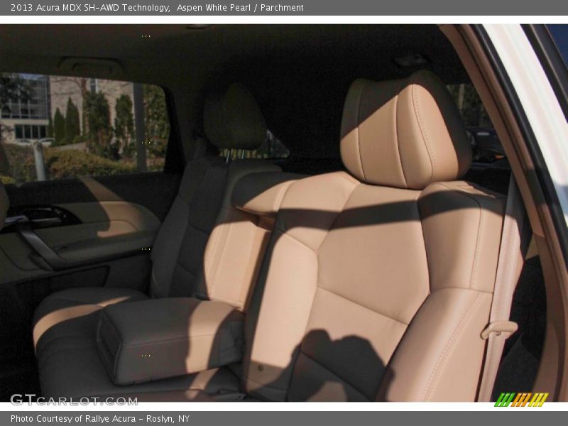 Aspen White Pearl / Parchment 2013 Acura MDX SH-AWD Technology