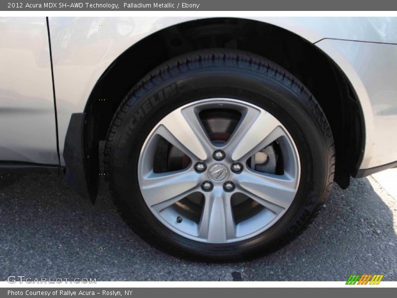 Palladium Metallic / Ebony 2012 Acura MDX SH-AWD Technology