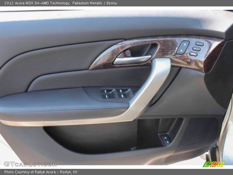 Palladium Metallic / Ebony 2012 Acura MDX SH-AWD Technology