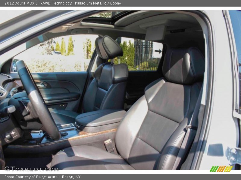 Palladium Metallic / Ebony 2012 Acura MDX SH-AWD Technology