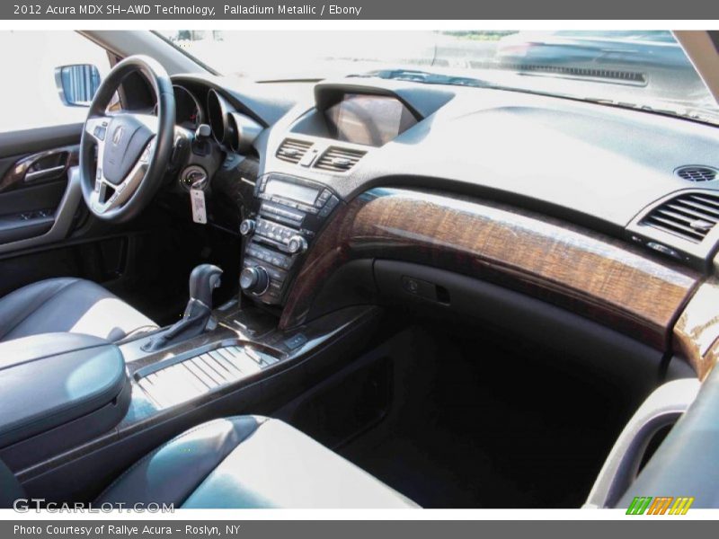 Palladium Metallic / Ebony 2012 Acura MDX SH-AWD Technology