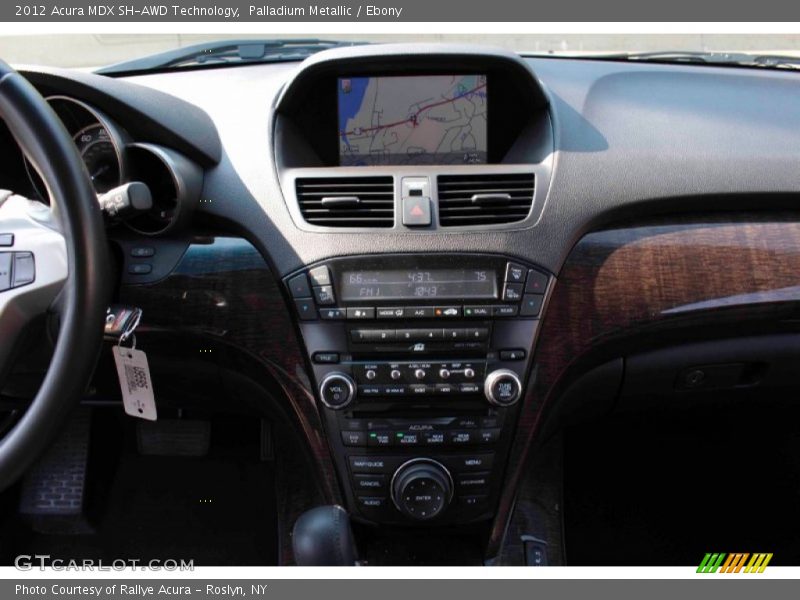 Palladium Metallic / Ebony 2012 Acura MDX SH-AWD Technology