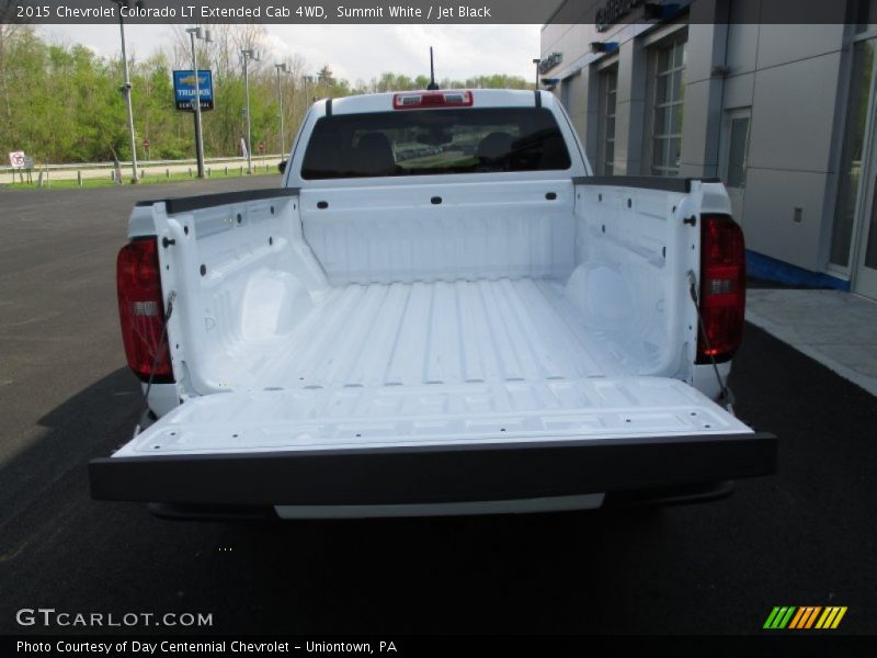 Summit White / Jet Black 2015 Chevrolet Colorado LT Extended Cab 4WD