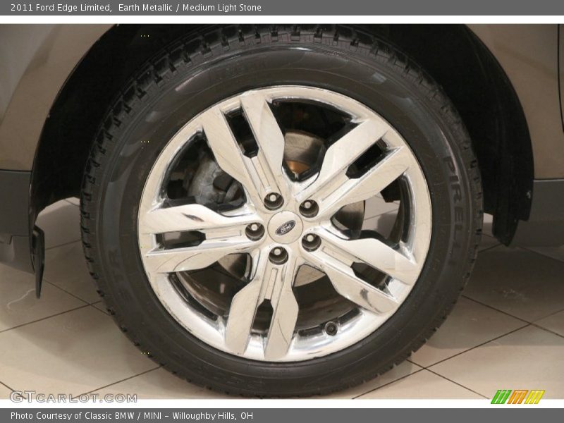 Earth Metallic / Medium Light Stone 2011 Ford Edge Limited