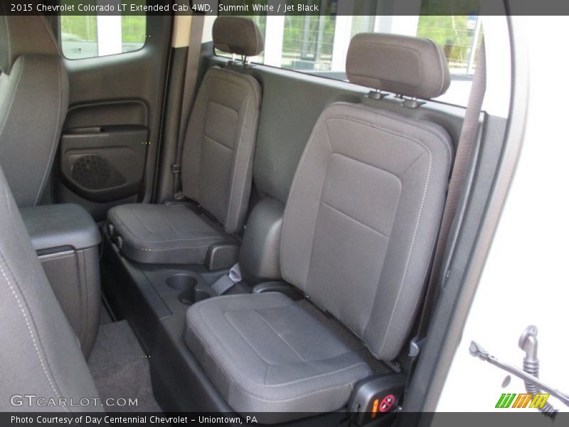 Rear Seat of 2015 Colorado LT Extended Cab 4WD