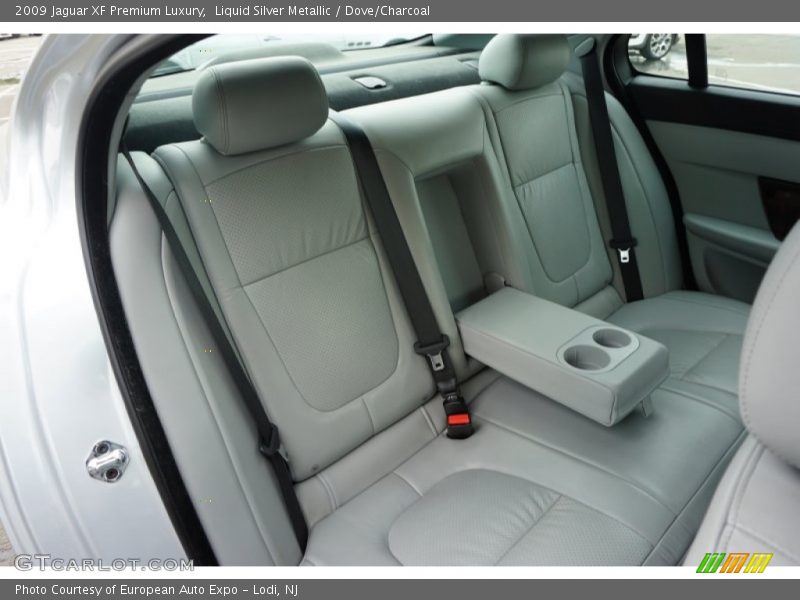 Liquid Silver Metallic / Dove/Charcoal 2009 Jaguar XF Premium Luxury