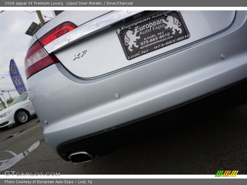 Liquid Silver Metallic / Dove/Charcoal 2009 Jaguar XF Premium Luxury