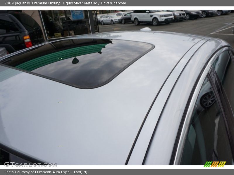 Liquid Silver Metallic / Dove/Charcoal 2009 Jaguar XF Premium Luxury