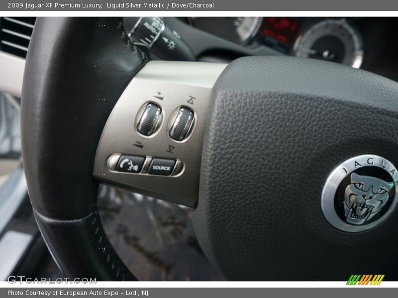 Liquid Silver Metallic / Dove/Charcoal 2009 Jaguar XF Premium Luxury
