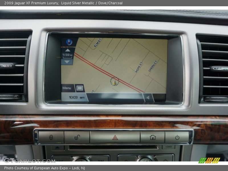 Liquid Silver Metallic / Dove/Charcoal 2009 Jaguar XF Premium Luxury