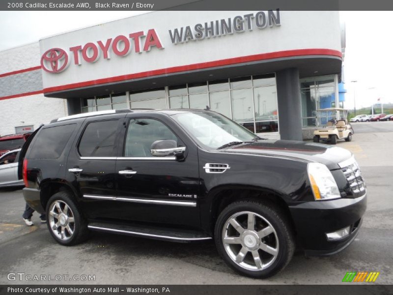 Black Raven / Ebony 2008 Cadillac Escalade AWD