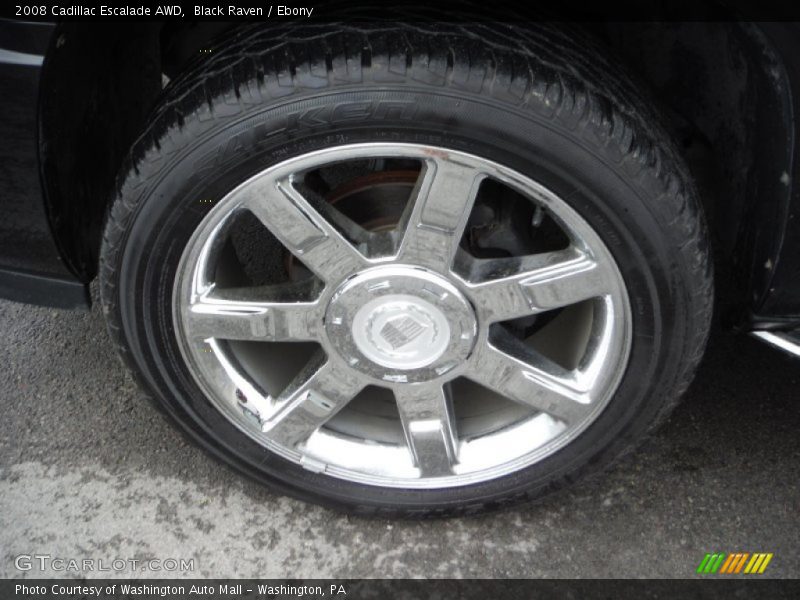 Black Raven / Ebony 2008 Cadillac Escalade AWD