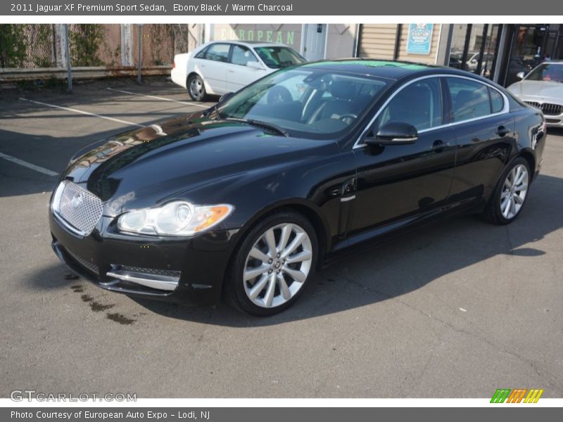 Ebony Black / Warm Charcoal 2011 Jaguar XF Premium Sport Sedan