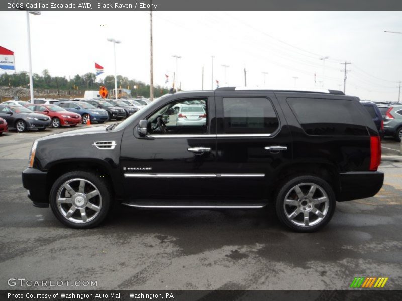 Black Raven / Ebony 2008 Cadillac Escalade AWD
