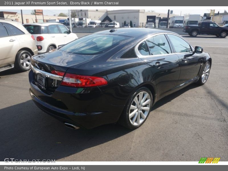 Ebony Black / Warm Charcoal 2011 Jaguar XF Premium Sport Sedan