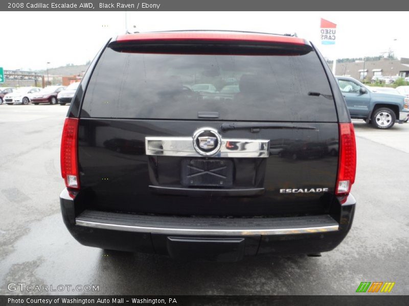 Black Raven / Ebony 2008 Cadillac Escalade AWD