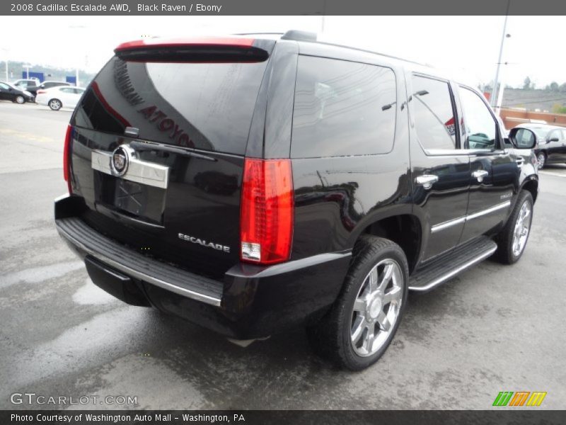 Black Raven / Ebony 2008 Cadillac Escalade AWD