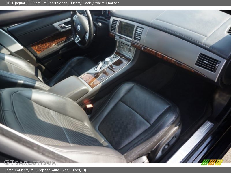 Ebony Black / Warm Charcoal 2011 Jaguar XF Premium Sport Sedan