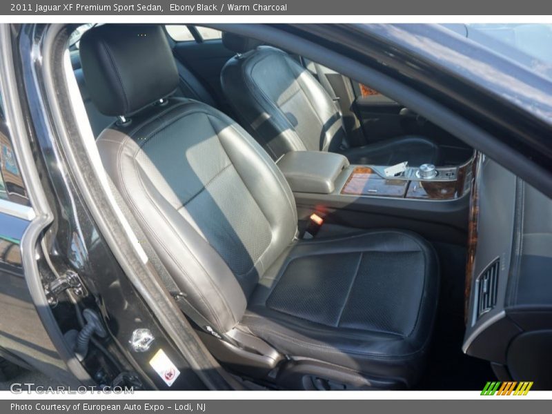 Ebony Black / Warm Charcoal 2011 Jaguar XF Premium Sport Sedan