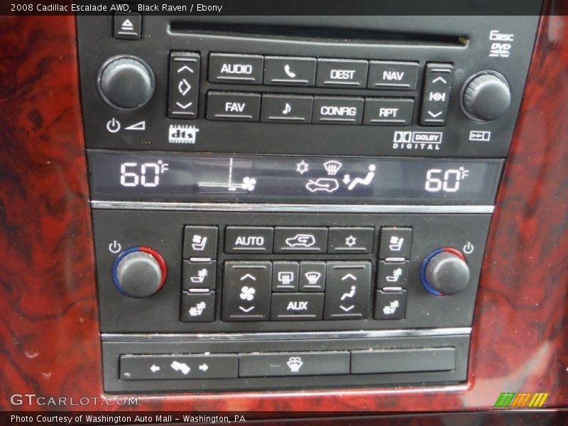 Black Raven / Ebony 2008 Cadillac Escalade AWD