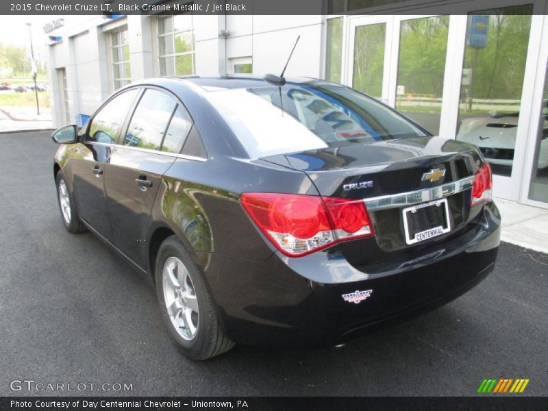 Black Granite Metallic / Jet Black 2015 Chevrolet Cruze LT