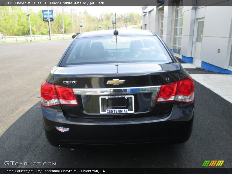 Black Granite Metallic / Jet Black 2015 Chevrolet Cruze LT
