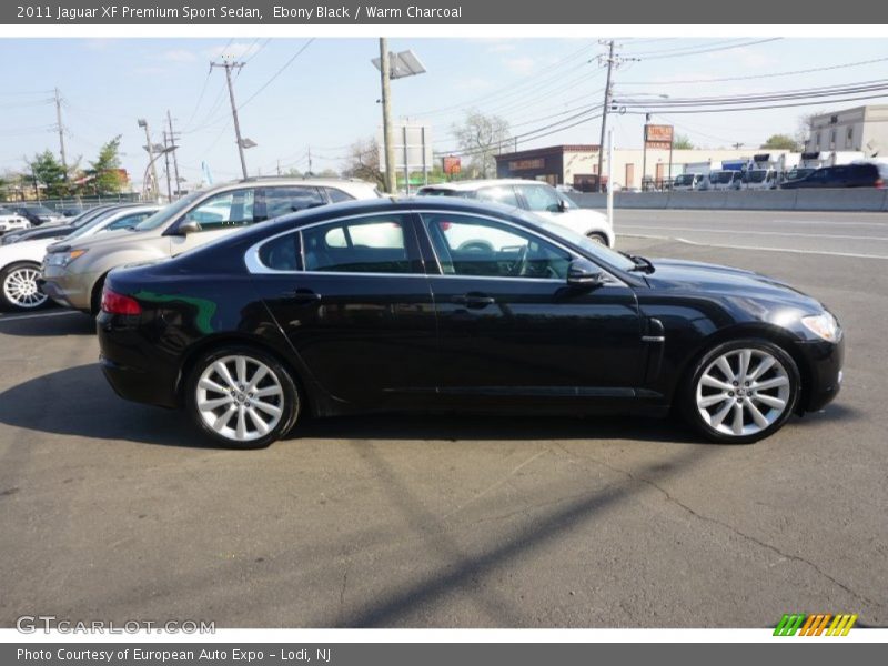 Ebony Black / Warm Charcoal 2011 Jaguar XF Premium Sport Sedan
