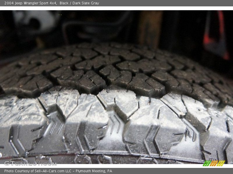 Black / Dark Slate Gray 2004 Jeep Wrangler Sport 4x4