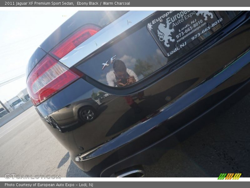 Ebony Black / Warm Charcoal 2011 Jaguar XF Premium Sport Sedan