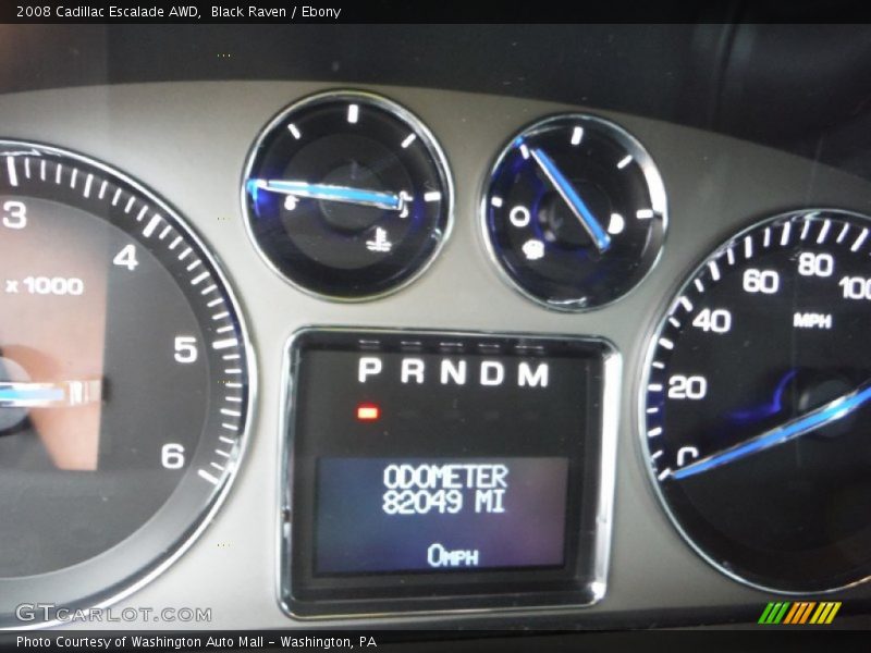 Black Raven / Ebony 2008 Cadillac Escalade AWD