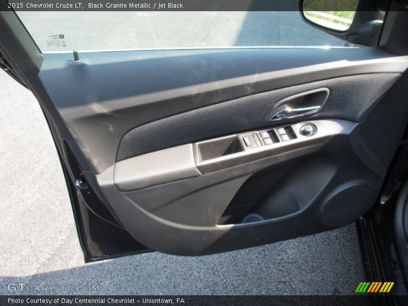 Black Granite Metallic / Jet Black 2015 Chevrolet Cruze LT