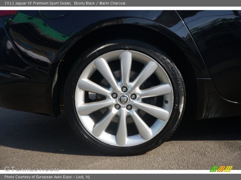 Ebony Black / Warm Charcoal 2011 Jaguar XF Premium Sport Sedan