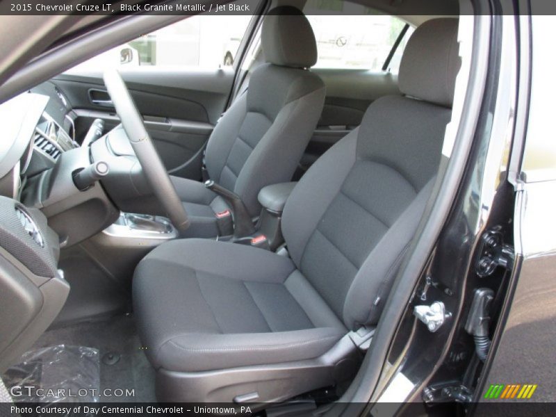 Black Granite Metallic / Jet Black 2015 Chevrolet Cruze LT