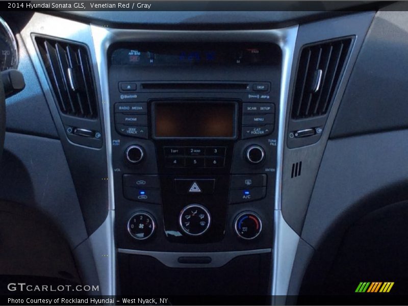 Venetian Red / Gray 2014 Hyundai Sonata GLS