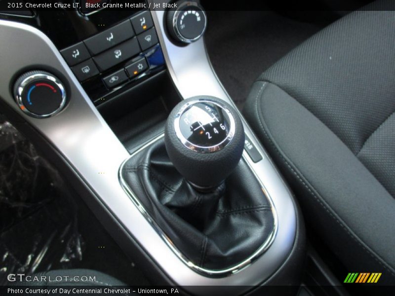 Black Granite Metallic / Jet Black 2015 Chevrolet Cruze LT