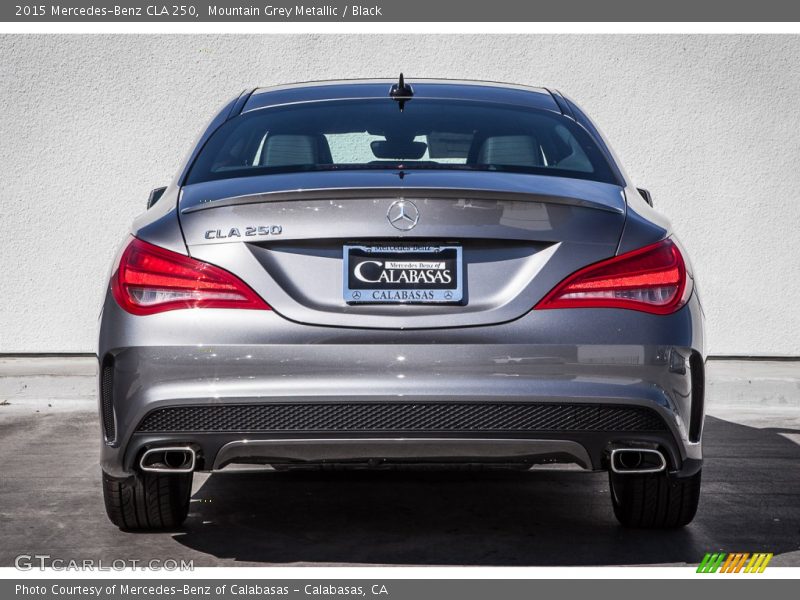 Mountain Grey Metallic / Black 2015 Mercedes-Benz CLA 250