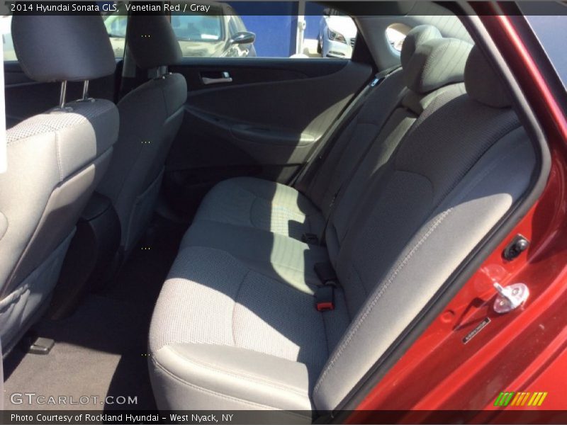 Venetian Red / Gray 2014 Hyundai Sonata GLS