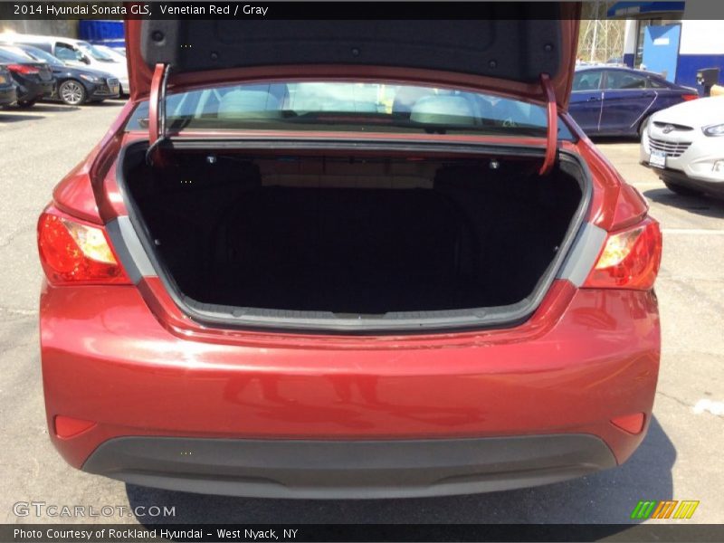 Venetian Red / Gray 2014 Hyundai Sonata GLS