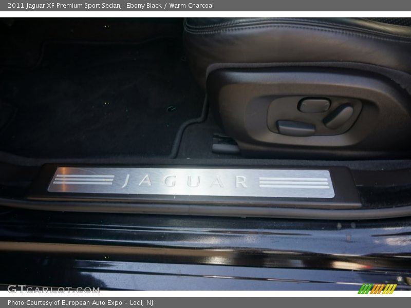 Ebony Black / Warm Charcoal 2011 Jaguar XF Premium Sport Sedan