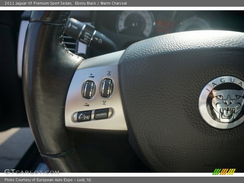 Ebony Black / Warm Charcoal 2011 Jaguar XF Premium Sport Sedan