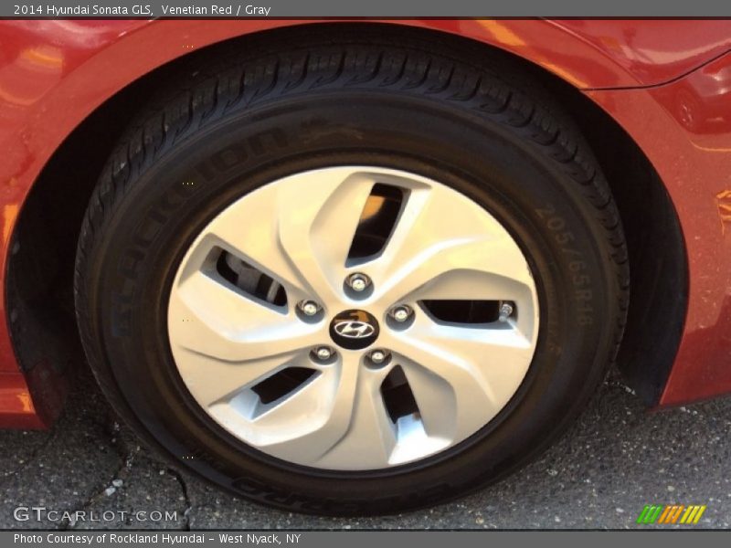 Venetian Red / Gray 2014 Hyundai Sonata GLS