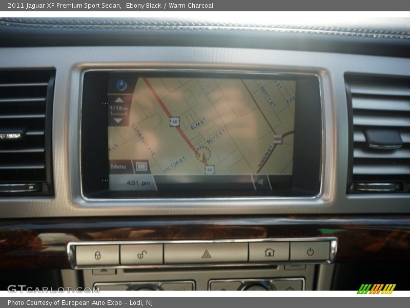 Ebony Black / Warm Charcoal 2011 Jaguar XF Premium Sport Sedan