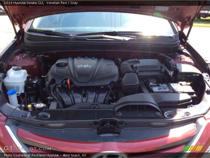 Venetian Red / Gray 2014 Hyundai Sonata GLS