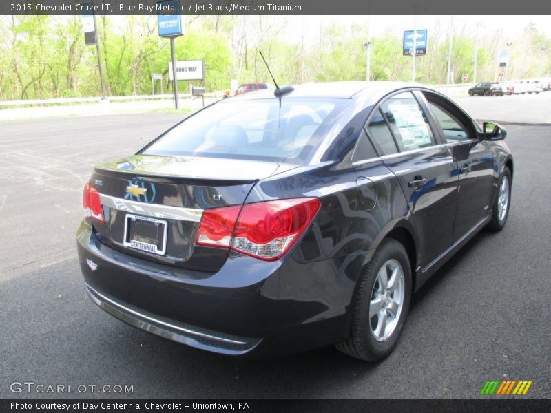 Blue Ray Metallic / Jet Black/Medium Titanium 2015 Chevrolet Cruze LT