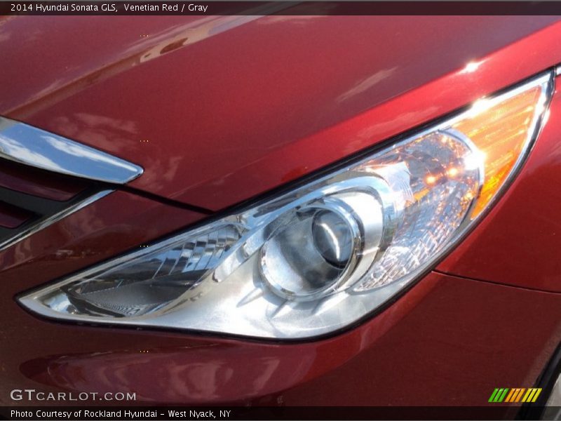 Venetian Red / Gray 2014 Hyundai Sonata GLS