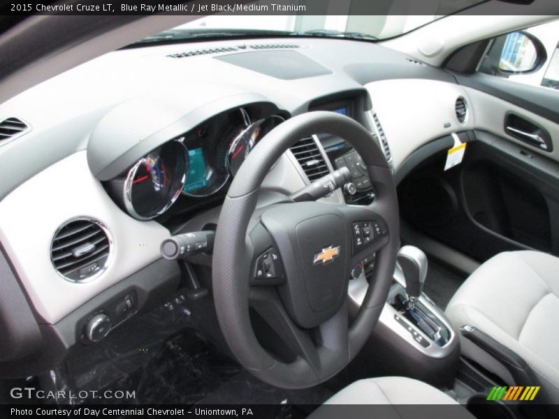 Blue Ray Metallic / Jet Black/Medium Titanium 2015 Chevrolet Cruze LT