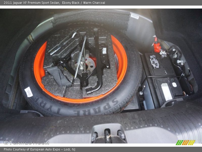 Ebony Black / Warm Charcoal 2011 Jaguar XF Premium Sport Sedan