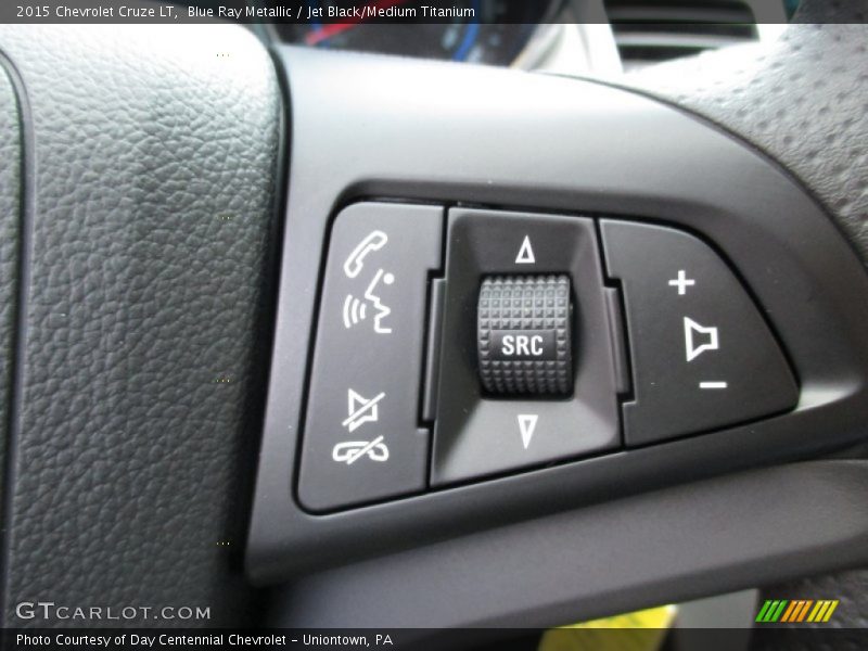 Blue Ray Metallic / Jet Black/Medium Titanium 2015 Chevrolet Cruze LT
